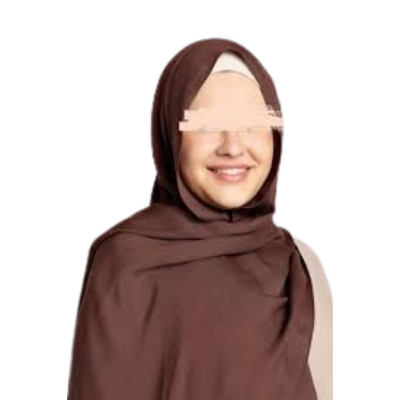a women wearing abaya