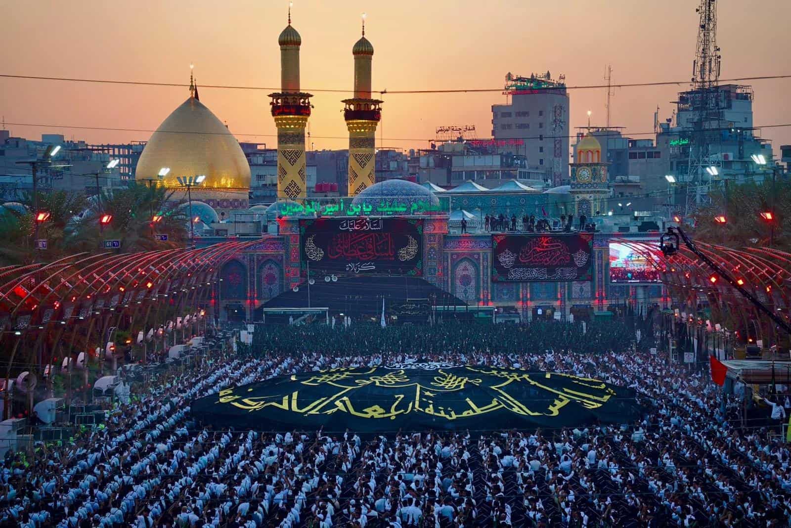 Millions of pilgrims gather in Karbala for Arbaeen pilgrimage 2024.